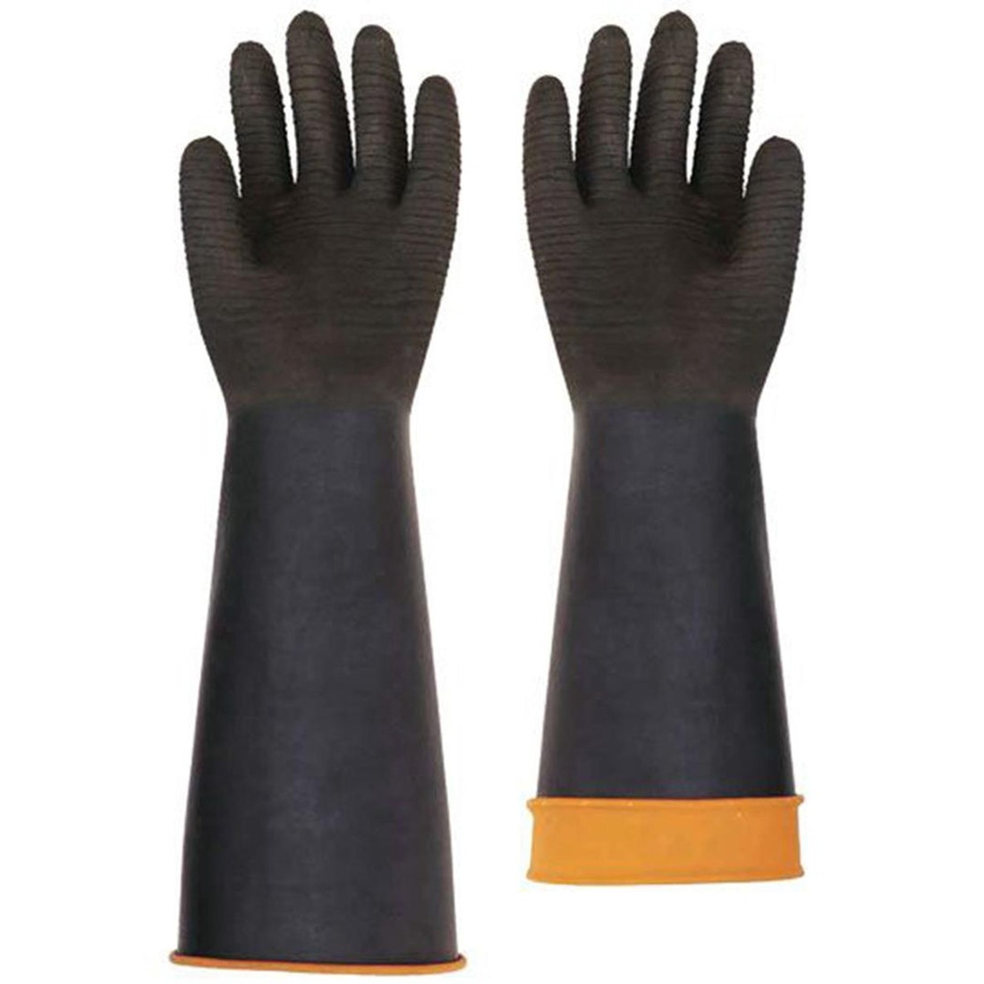 Starline H2-45 Kauçuk Tırtıklı Kimyasala Dayanıklı Eldiven